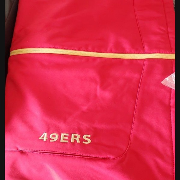 🔥San Francisco 49ers, NFL Soft Shell Coat -NWT - Picture 6 of 6